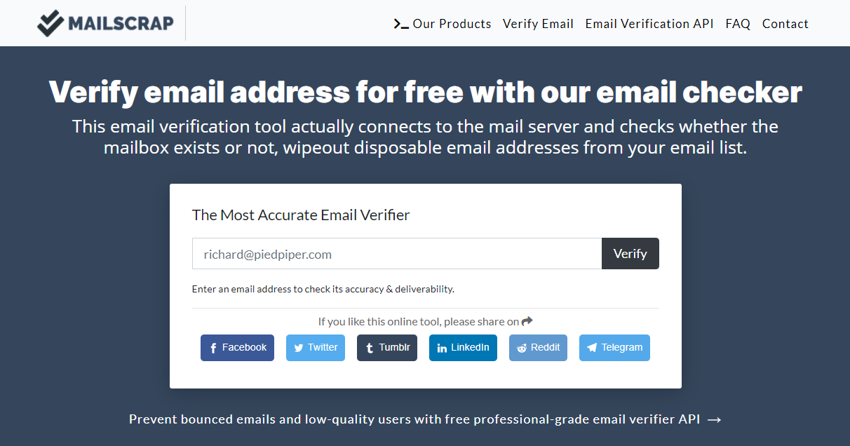 best free email verifier
